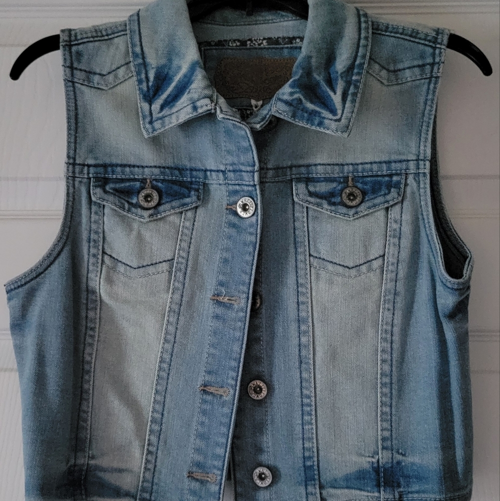 Denim vest